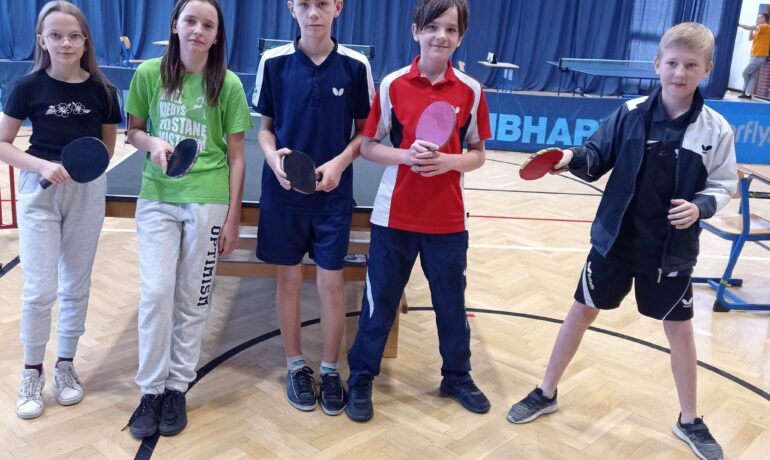 Udany występ tenisistów stołowych w Ćwierćfinałowych Mistrzostwach Województwa Śląskiego Szkolnego Związku Sportowego
